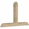 Ekena Millwork Portland Rough Sawn Timber Gable Bracket, Douglas Fir, 48"W x 30"H x 4"D x 4"F, 15/12 Pitch GBW048X30X0404POR00RDF - alternate 5
